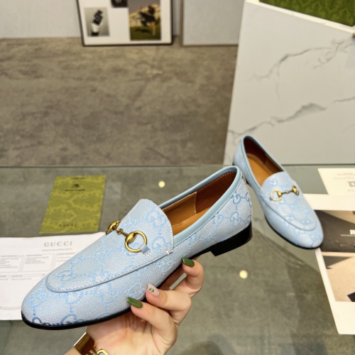 Cheap Gucci Oxfords Shoes For Women #1211359 Replica Wholesale [$96.00 USD] [ITEM#1211359] on Replica Gucci Oxfords Shoes