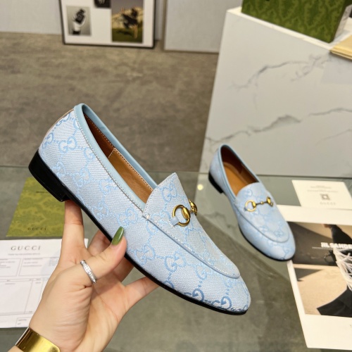 Cheap Gucci Oxfords Shoes For Women #1211359 Replica Wholesale [$96.00 USD] [ITEM#1211359] on Replica Gucci Oxfords Shoes