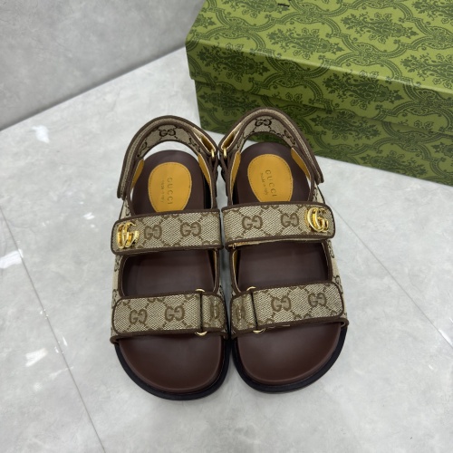 Cheap Gucci Sandal For Women #1211370 Replica Wholesale [$98.00 USD] [ITEM#1211370] on Replica Gucci Sandal