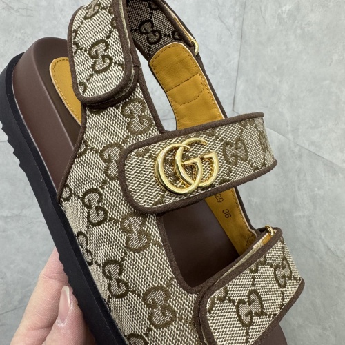 Cheap Gucci Sandal For Women #1211370 Replica Wholesale [$98.00 USD] [ITEM#1211370] on Replica Gucci Sandal