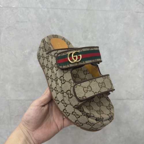 Cheap Gucci Slippers For Women #1211386 Replica Wholesale [$88.00 USD] [ITEM#1211386] on Replica Gucci Slippers