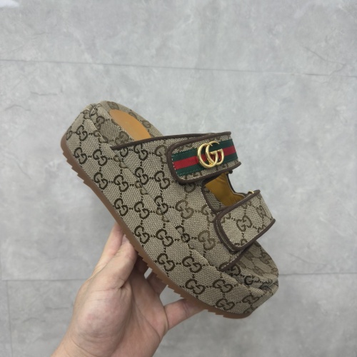 Cheap Gucci Slippers For Women #1211386 Replica Wholesale [$88.00 USD] [ITEM#1211386] on Replica Gucci Slippers