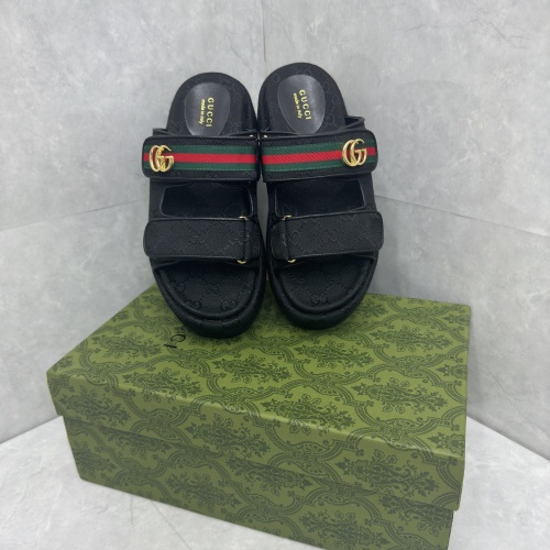 Cheap Gucci Slippers For Women #1211387 Replica Wholesale [$88.00 USD] [ITEM#1211387] on Replica Gucci Slippers