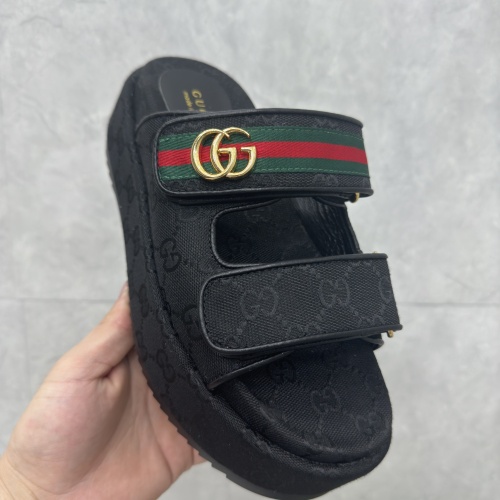 Cheap Gucci Slippers For Women #1211387 Replica Wholesale [$88.00 USD] [ITEM#1211387] on Replica Gucci Slippers