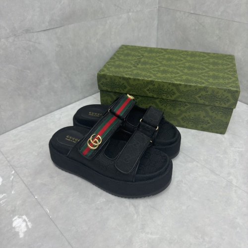 Cheap Gucci Slippers For Women #1211387 Replica Wholesale [$88.00 USD] [ITEM#1211387] on Replica Gucci Slippers