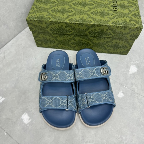 Cheap Gucci Slippers For Women #1211388 Replica Wholesale [$88.00 USD] [ITEM#1211388] on Replica Gucci Slippers