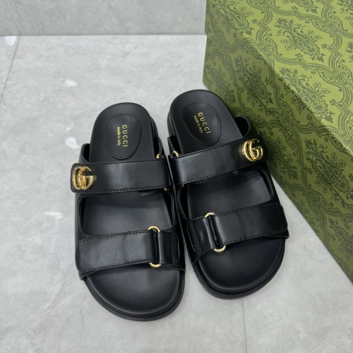 Cheap Gucci Slippers For Women #1211395 Replica Wholesale [$88.00 USD] [ITEM#1211395] on Replica Gucci Slippers