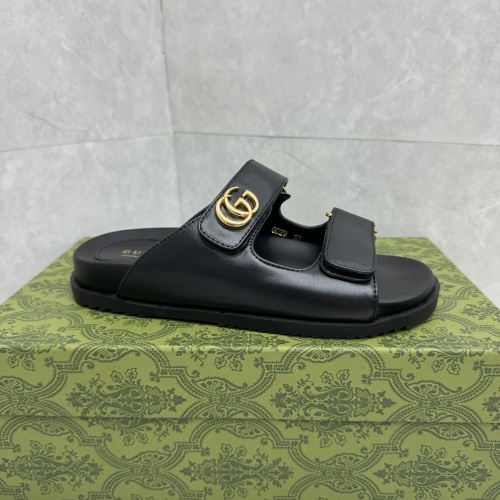 Cheap Gucci Slippers For Women #1211395 Replica Wholesale [$88.00 USD] [ITEM#1211395] on Replica Gucci Slippers