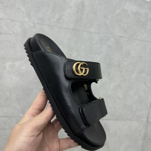 Cheap Gucci Slippers For Women #1211395 Replica Wholesale [$88.00 USD] [ITEM#1211395] on Replica Gucci Slippers