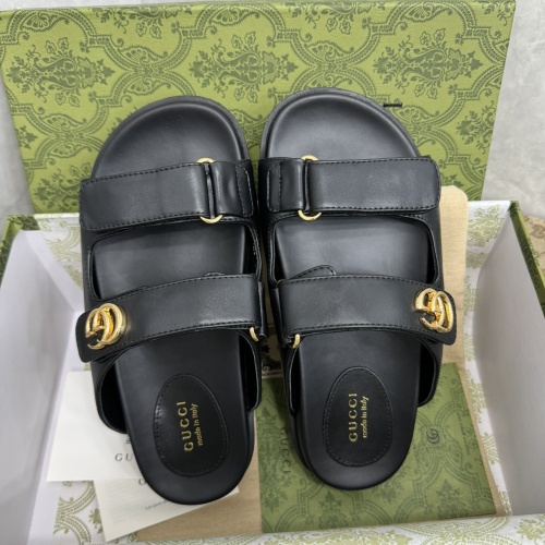 Cheap Gucci Slippers For Women #1211395 Replica Wholesale [$88.00 USD] [ITEM#1211395] on Replica Gucci Slippers