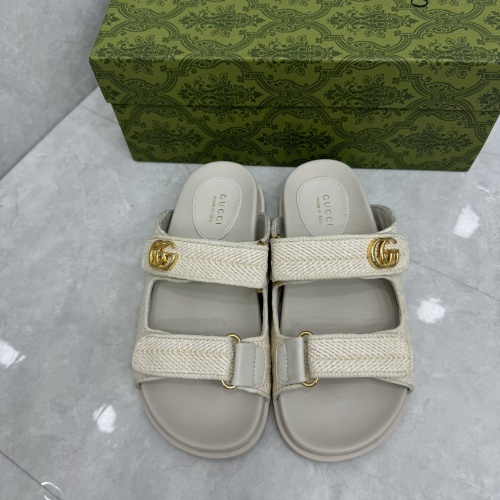 Cheap Gucci Slippers For Women #1211397 Replica Wholesale [$88.00 USD] [ITEM#1211397] on Replica Gucci Slippers