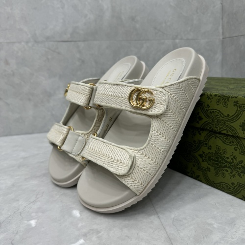 Cheap Gucci Slippers For Women #1211397 Replica Wholesale [$88.00 USD] [ITEM#1211397] on Replica Gucci Slippers