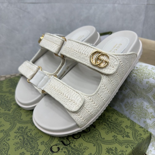 Cheap Gucci Slippers For Men #1211398 Replica Wholesale [$88.00 USD] [ITEM#1211398] on Replica Gucci Slippers