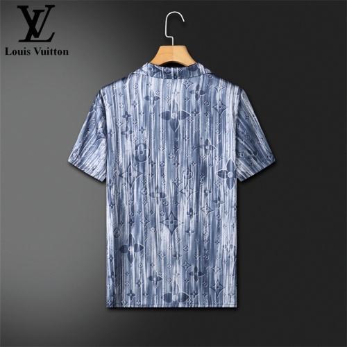 Cheap Louis Vuitton LV Tracksuits Short Sleeved For Men #1211420 Replica Wholesale [$72.00 USD] [ITEM#1211420] on Replica Louis Vuitton LV Tracksuits