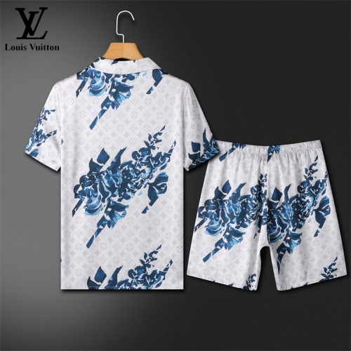 Cheap Louis Vuitton LV Tracksuits Short Sleeved For Men #1211421 Replica Wholesale [$72.00 USD] [ITEM#1211421] on Replica Louis Vuitton LV Tracksuits