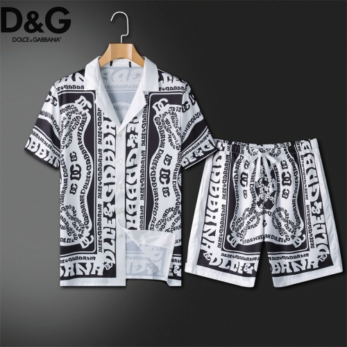 Cheap Dolce &amp; Gabbana D&amp;G Tracksuits Short Sleeved For Men #1211438 Replica Wholesale [$72.00 USD] [ITEM#1211438] on Replica Dolce &amp; Gabbana D&amp;G Tracksuits