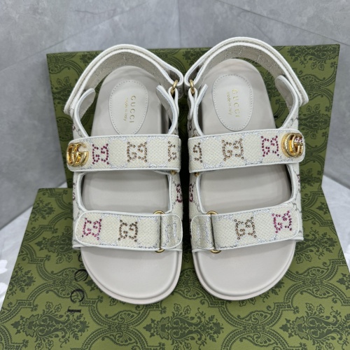 Cheap Gucci Sandal For Women #1211457 Replica Wholesale [$102.00 USD] [ITEM#1211457] on Replica Gucci Sandal