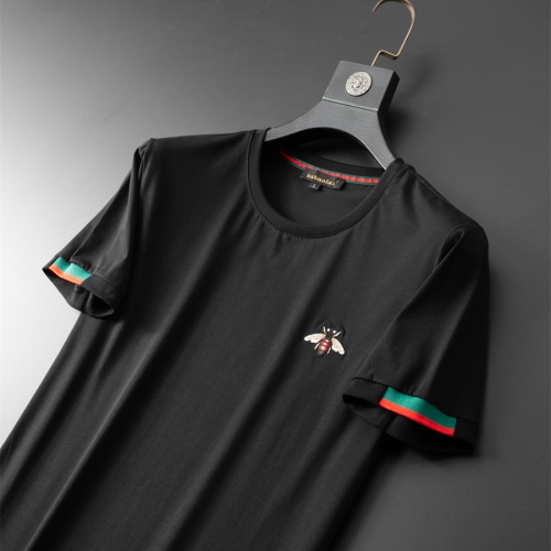 Cheap Gucci Tracksuits Short Sleeved For Men #1211461 Replica Wholesale [$64.00 USD] [ITEM#1211461] on Replica Gucci Tracksuits