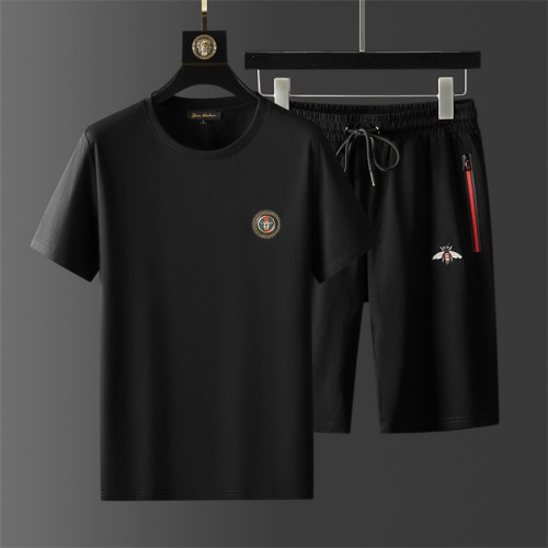 Cheap Gucci Tracksuits Short Sleeved For Men #1211463 Replica Wholesale [$64.00 USD] [ITEM#1211463] on Replica Gucci Tracksuits