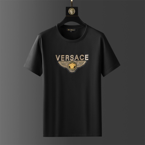 Cheap Versace Tracksuits Short Sleeved For Men #1211476 Replica Wholesale [$64.00 USD] [ITEM#1211476] on Replica Versace Tracksuits