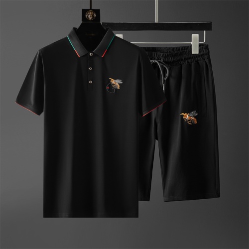 Cheap Gucci Tracksuits Short Sleeved For Men #1211504 Replica Wholesale [$68.00 USD] [ITEM#1211504] on Replica Gucci Tracksuits