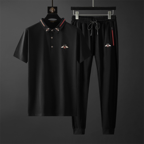 Cheap Gucci Tracksuits Short Sleeved For Men #1211541 Replica Wholesale [$72.00 USD] [ITEM#1211541] on Replica Gucci Tracksuits