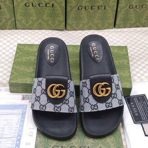 Cheap Gucci Slippers For Men #1211565 Replica Wholesale [$52.00 USD] [ITEM#1211565] on Replica Gucci Slippers