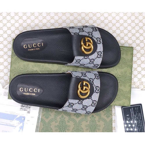 Cheap Gucci Slippers For Men #1211565 Replica Wholesale [$52.00 USD] [ITEM#1211565] on Replica Gucci Slippers