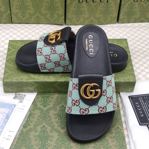 Cheap Gucci Slippers For Men #1211567 Replica Wholesale [$52.00 USD] [ITEM#1211567] on Replica Gucci Slippers