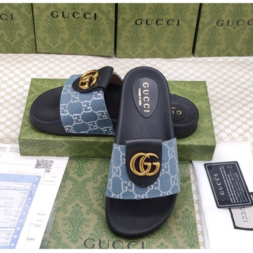 Cheap Gucci Slippers For Women #1211572 Replica Wholesale [$52.00 USD] [ITEM#1211572] on Replica Gucci Slippers