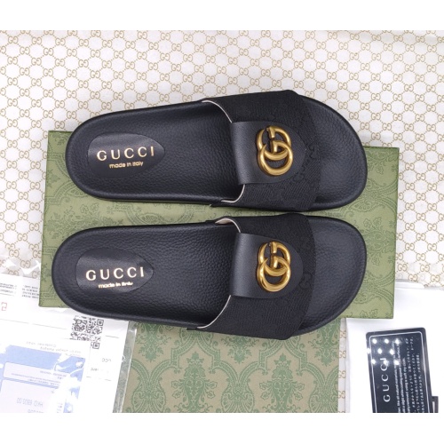 Cheap Gucci Slippers For Men #1211577 Replica Wholesale [$52.00 USD] [ITEM#1211577] on Replica Gucci Slippers