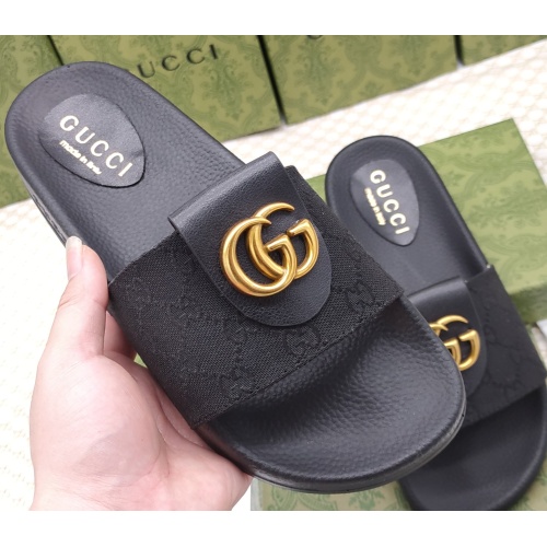 Cheap Gucci Slippers For Men #1211577 Replica Wholesale [$52.00 USD] [ITEM#1211577] on Replica Gucci Slippers