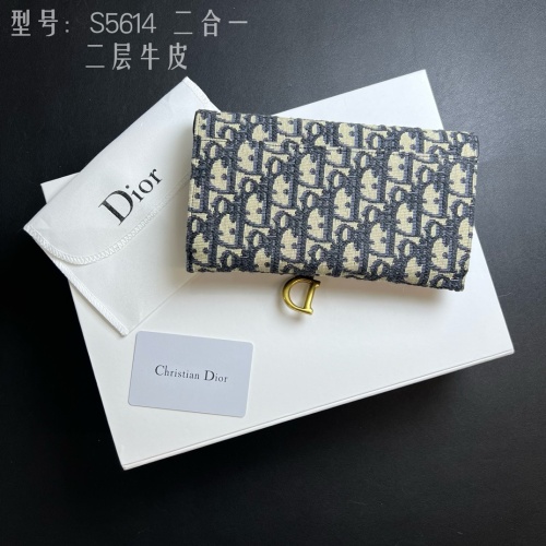 Cheap Christian Dior Wallets #1211658 Replica Wholesale [$52.00 USD] [ITEM#1211658] on Replica Christian Dior Wallets