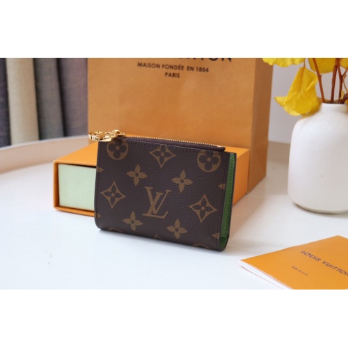 Cheap Louis Vuitton AAA Quality Card Case In Green #1211682 Replica Wholesale [$72.00 USD] [ITEM#1211682] on Replica Louis Vuitton AAA+ Quality Wallets