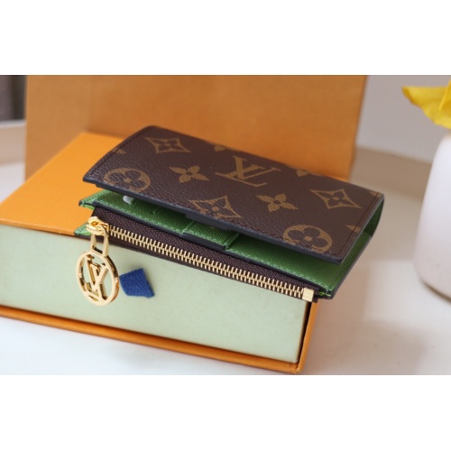 Cheap Louis Vuitton AAA Quality Card Case In Green #1211682 Replica Wholesale [$72.00 USD] [ITEM#1211682] on Replica Louis Vuitton AAA+ Quality Wallets