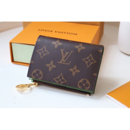 Cheap Louis Vuitton AAA Quality Card Case In Green #1211682 Replica Wholesale [$72.00 USD] [ITEM#1211682] on Replica Louis Vuitton AAA+ Quality Wallets