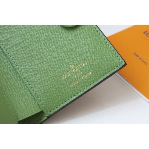 Cheap Louis Vuitton AAA Quality Card Case In Green #1211682 Replica Wholesale [$72.00 USD] [ITEM#1211682] on Replica Louis Vuitton AAA+ Quality Wallets