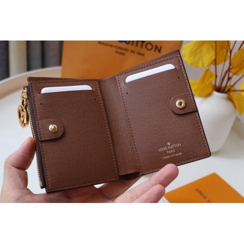 Cheap Louis Vuitton AAA Quality Card Case In Brown #1211683 Replica Wholesale [$72.00 USD] [ITEM#1211683] on Replica Louis Vuitton AAA+ Quality Wallets