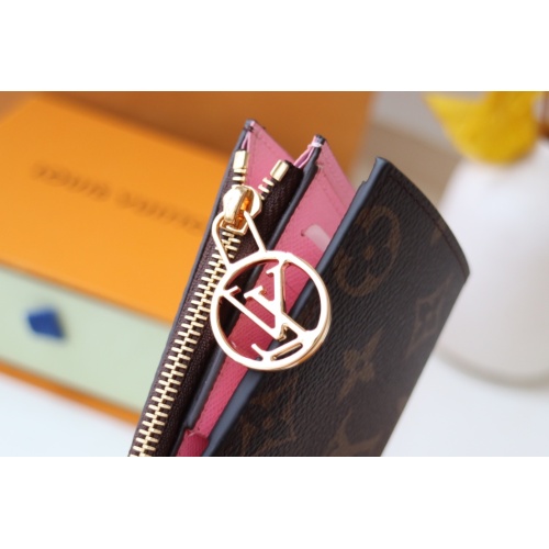 Cheap Louis Vuitton AAA Quality Card Case In Pink #1211684 Replica Wholesale [$72.00 USD] [ITEM#1211684] on Replica Louis Vuitton AAA+ Quality Wallets