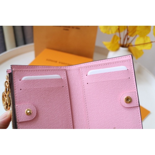 Cheap Louis Vuitton AAA Quality Card Case In Pink #1211684 Replica Wholesale [$72.00 USD] [ITEM#1211684] on Replica Louis Vuitton AAA+ Quality Wallets