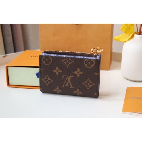 Cheap Louis Vuitton AAA Quality Card Case In Purple #1211685 Replica Wholesale [$72.00 USD] [ITEM#1211685] on Replica Louis Vuitton AAA+ Quality Wallets