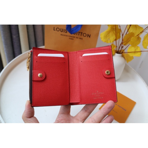 Cheap Louis Vuitton AAA Quality Card Case In Red #1211686 Replica Wholesale [$72.00 USD] [ITEM#1211686] on Replica Louis Vuitton AAA+ Quality Wallets