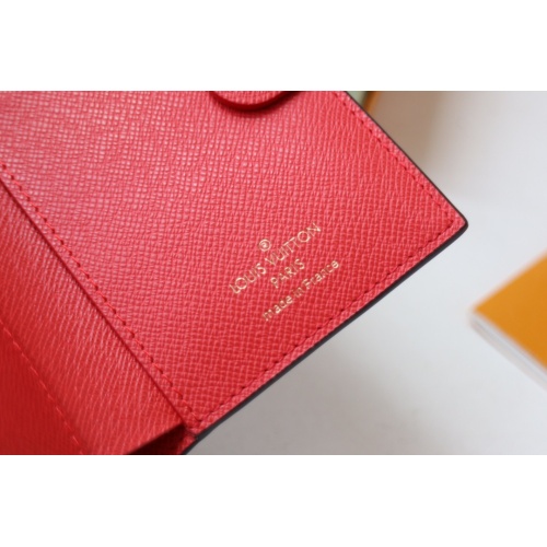 Cheap Louis Vuitton AAA Quality Card Case In Red #1211686 Replica Wholesale [$72.00 USD] [ITEM#1211686] on Replica Louis Vuitton AAA+ Quality Wallets