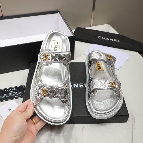 Cheap Chanel Slippers For Women #1211700 Replica Wholesale [$92.00 USD] [ITEM#1211700] on Replica Chanel Slippers