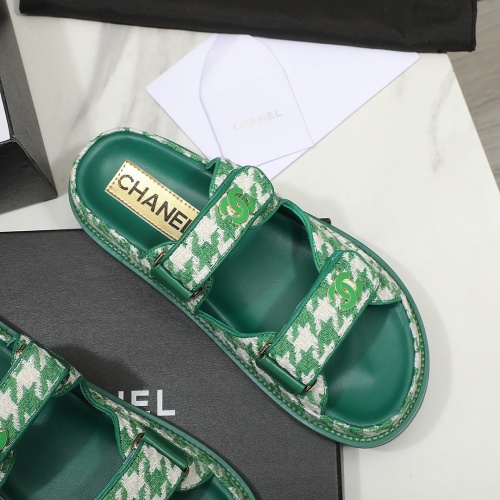 Cheap Chanel Slippers For Women #1211702 Replica Wholesale [$92.00 USD] [ITEM#1211702] on Replica Chanel Slippers