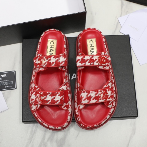 Cheap Chanel Slippers For Women #1211703 Replica Wholesale [$92.00 USD] [ITEM#1211703] on Replica Chanel Slippers