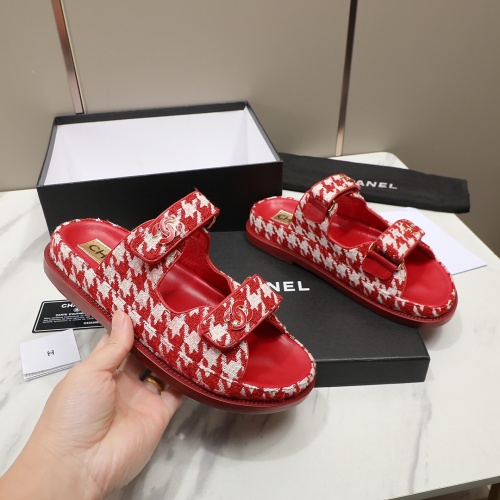 Cheap Chanel Slippers For Women #1211703 Replica Wholesale [$92.00 USD] [ITEM#1211703] on Replica Chanel Slippers