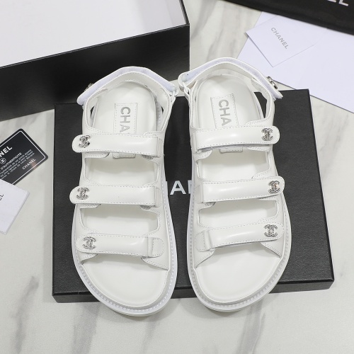 Cheap Chanel Sandal For Women #1211705 Replica Wholesale [$100.00 USD] [ITEM#1211705] on Replica Chanel Sandal