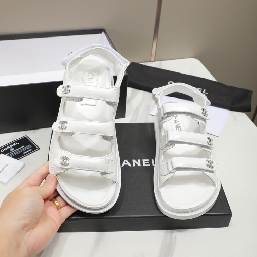 Cheap Chanel Sandal For Women #1211705 Replica Wholesale [$100.00 USD] [ITEM#1211705] on Replica Chanel Sandal