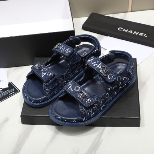 Cheap Chanel Sandal For Women #1211707 Replica Wholesale [$102.00 USD] [ITEM#1211707] on Replica Chanel Sandal